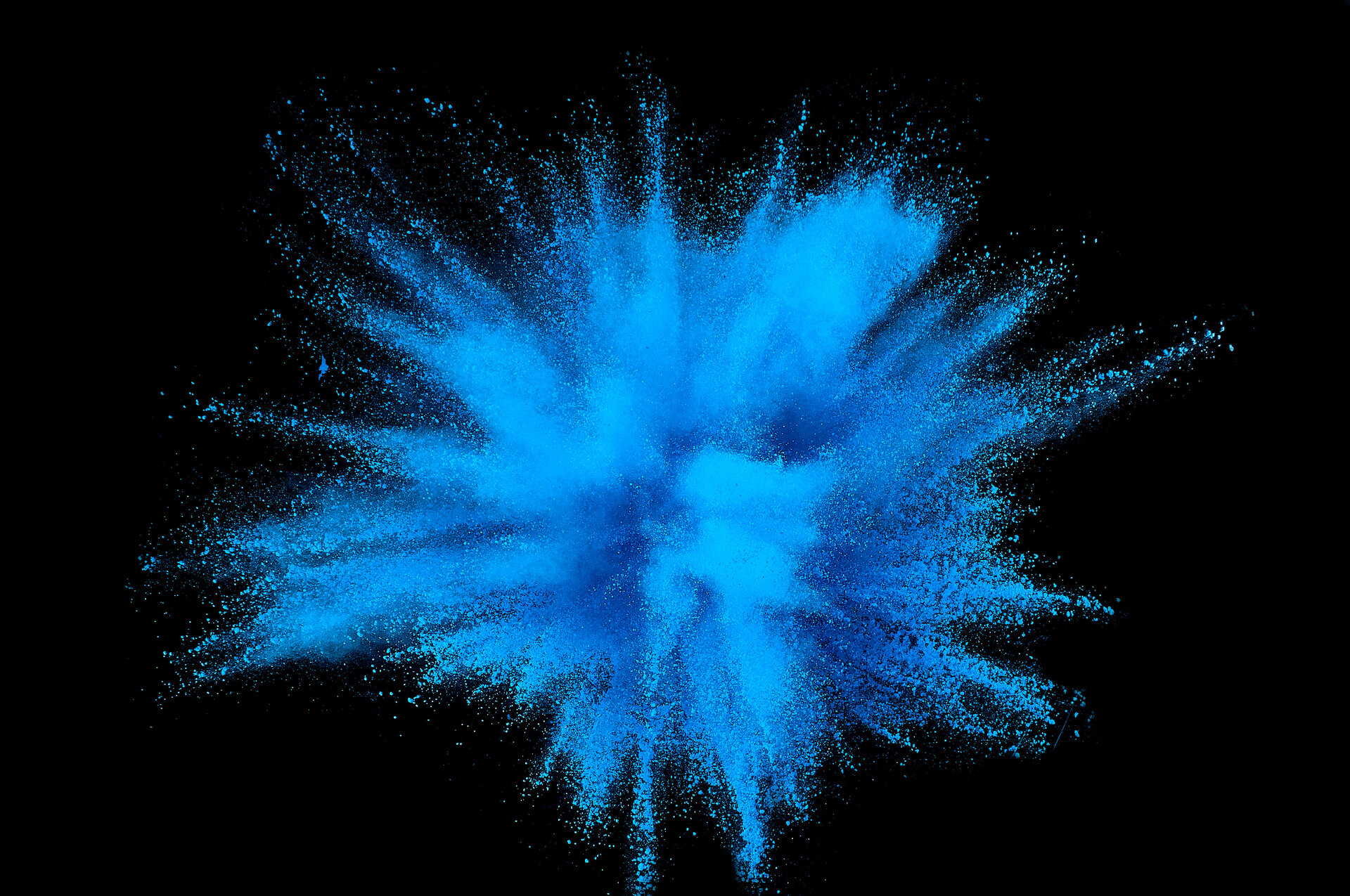 Pulver-Explosion