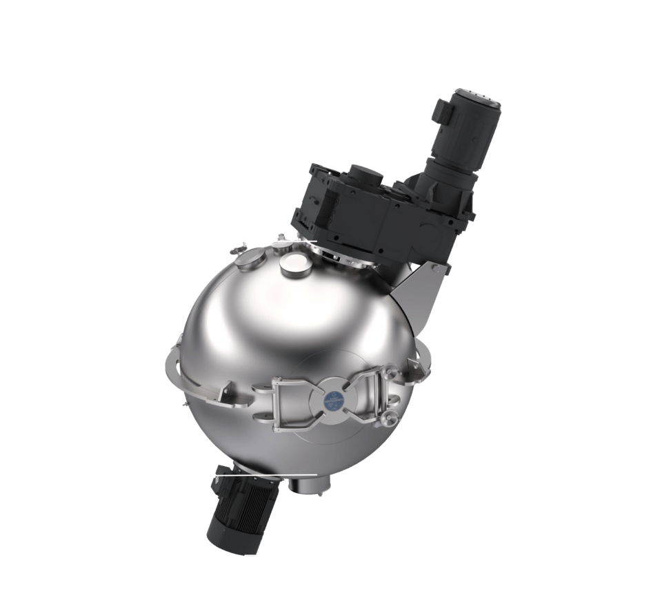 We produce laboratory-scale mixers in increments of 100 litres.